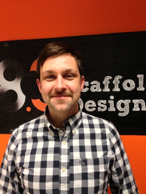 Ben's end of Movember Photo at 48.3 Scaffold Design