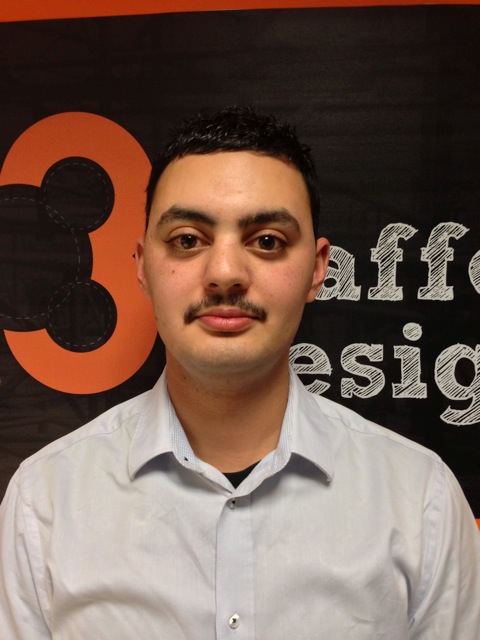 Luke's end of Movember Photo at 48.3 Scaffold Design