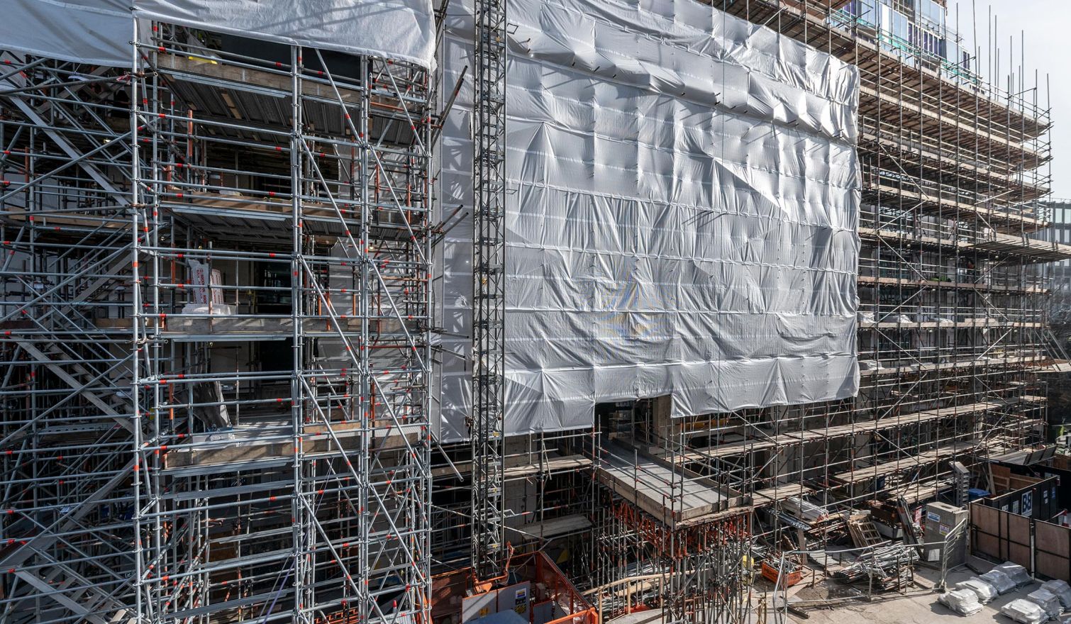 Edwardian Hotel, Leicester Square, London - Various Scaffolds