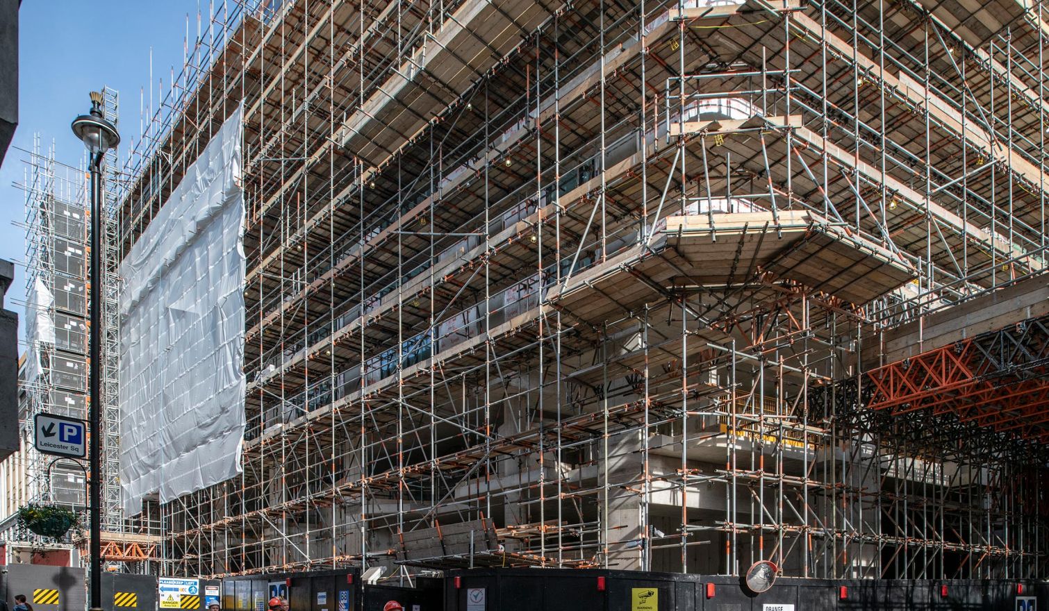 Edwardian Hotel, Leicester Square, London - Various Scaffolds