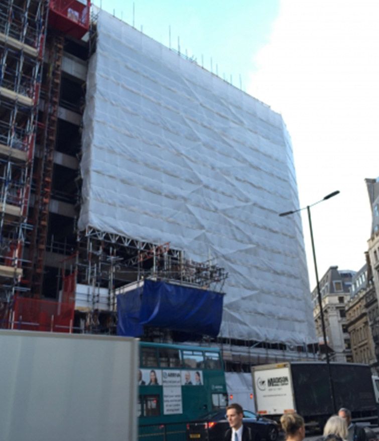 King William Street - Pavement Loading Gantry, Hoist Run-off and Cantilever Truss-out