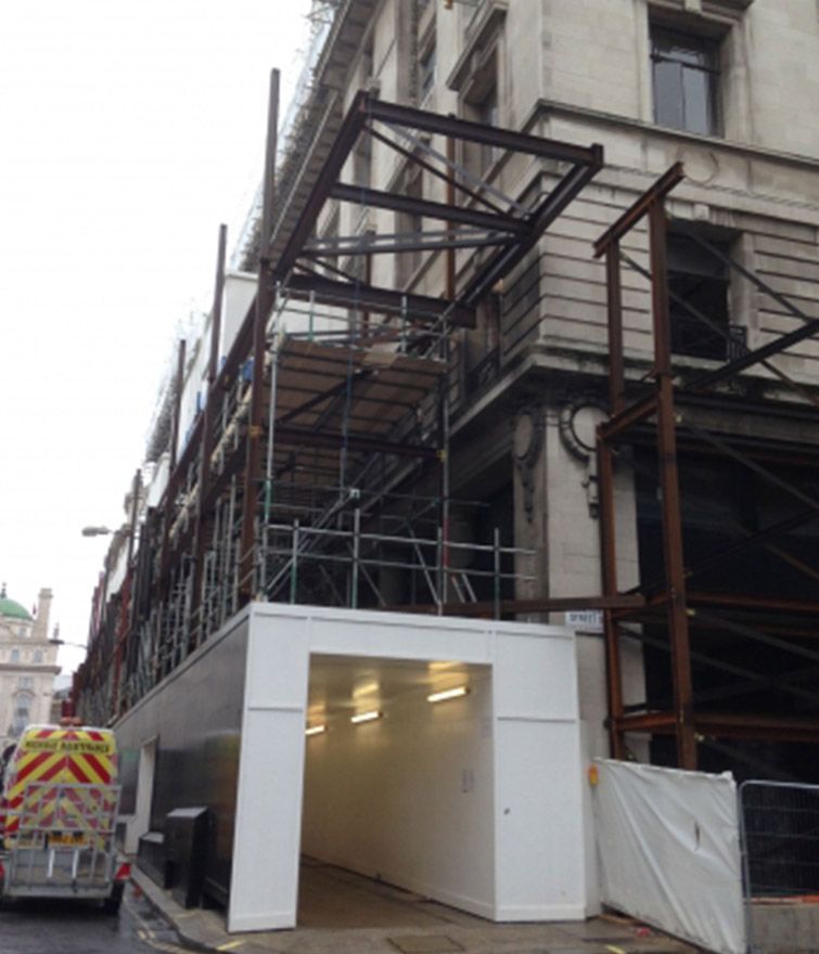 St James's Market - Various Scaffolds